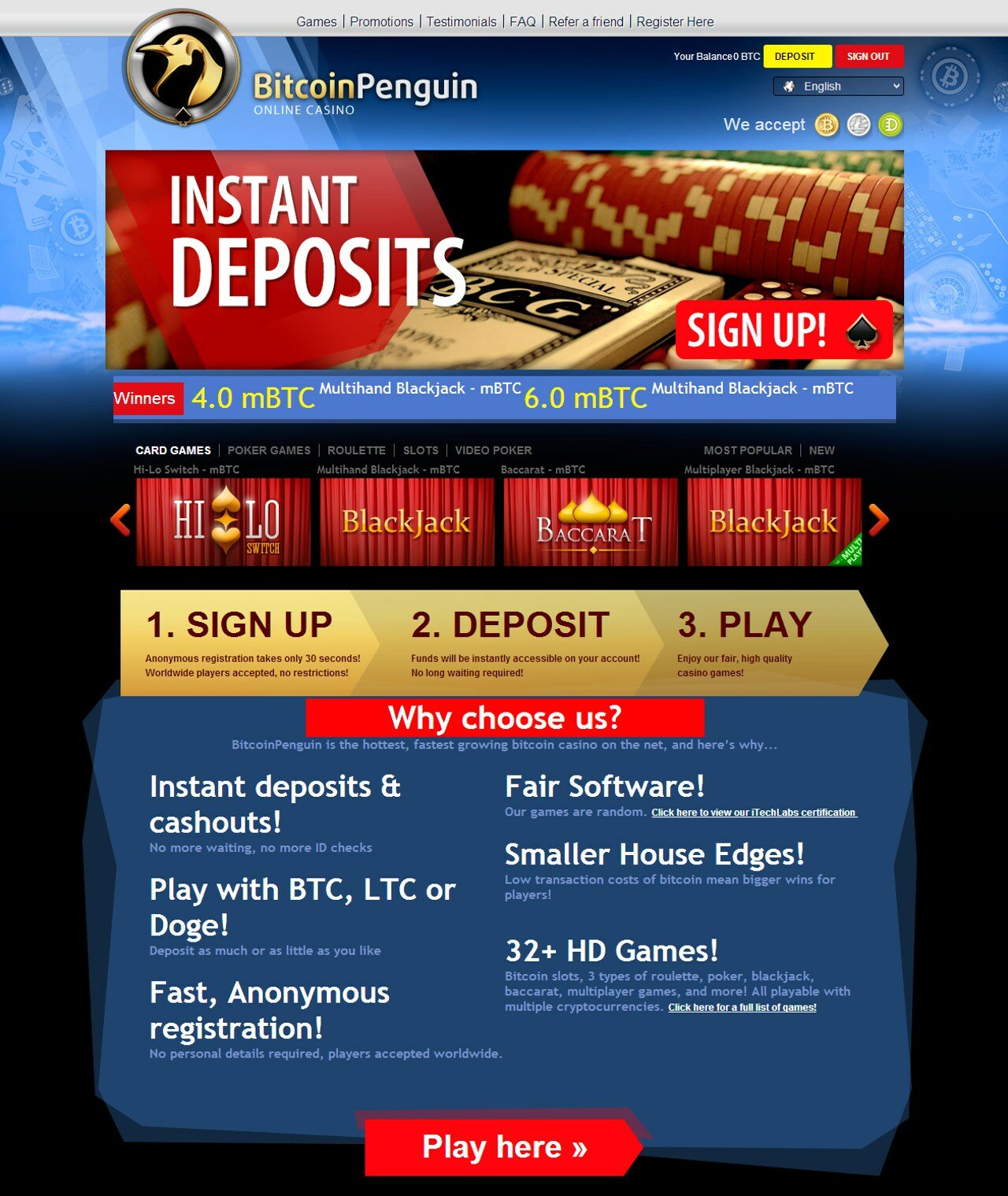 bitcoin penguin online casino cover