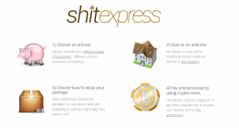 ShitExpress will send poop in a box anywhere for Bitcoins
