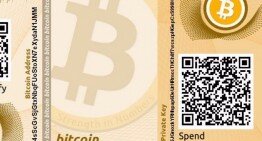 Cryptocoin Wallet Cards