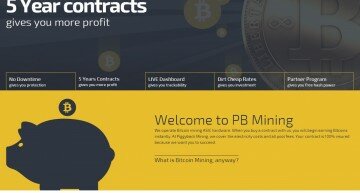 Bitcoin Cloud Mining: PB Mining