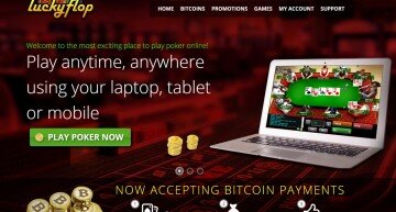 LuckyFlop: Poker online with Bitcoin